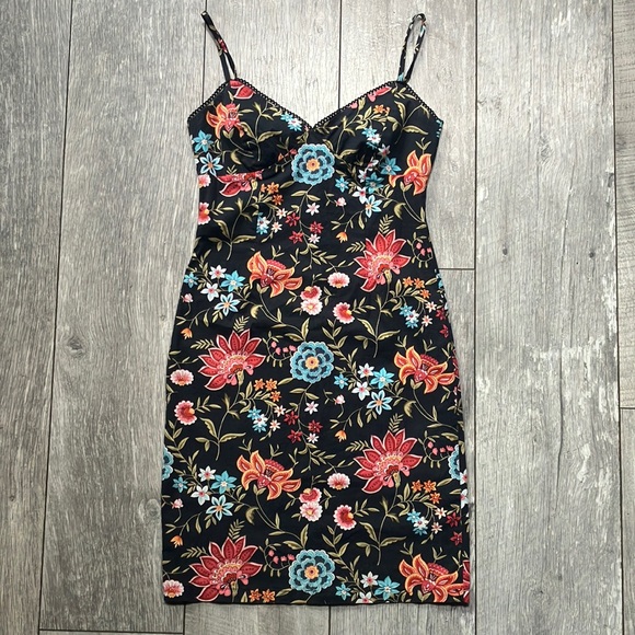 LE CHATEAU Stretchy Cotton Dress size S - Picture 1 of 5